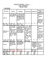 Ma trận và đề kiểm tra học kì II Sinh học lớp 8 (Có đáp án)